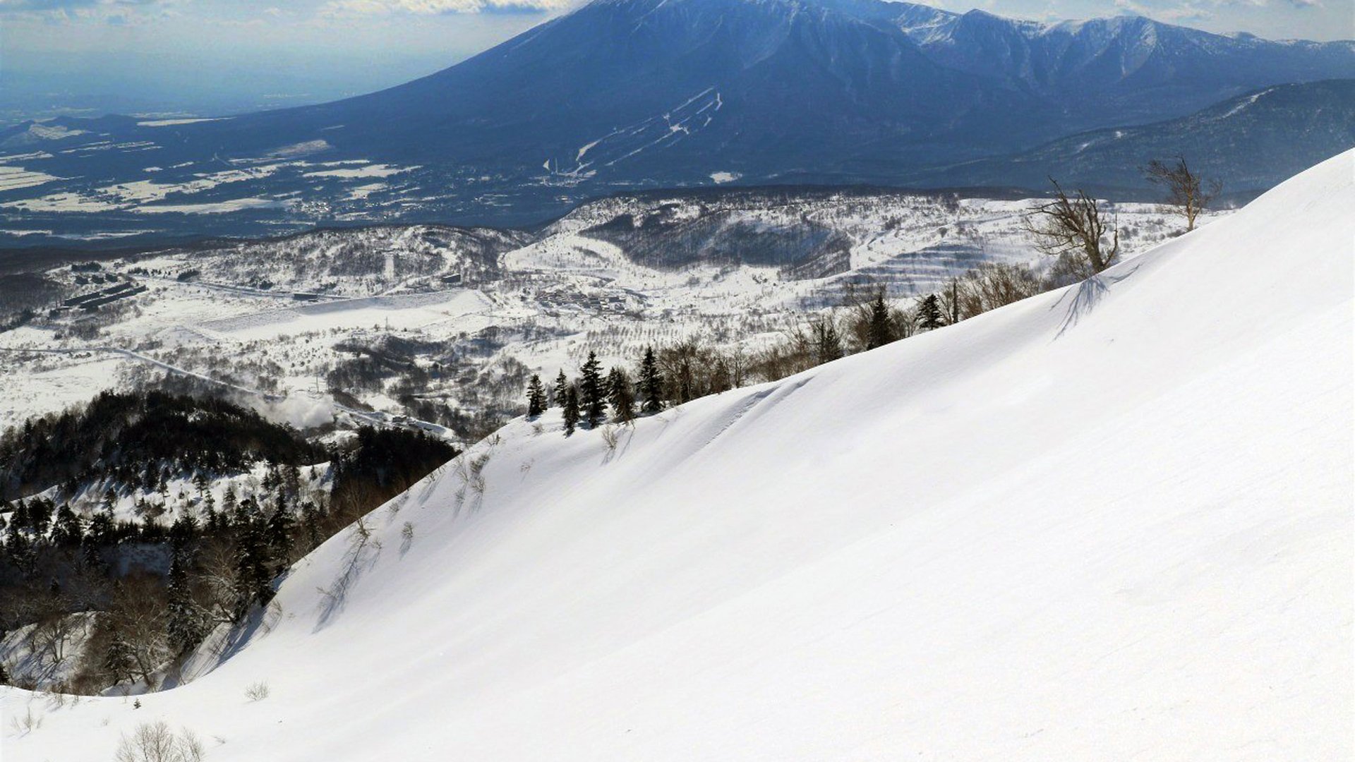 View of the valley from Hachimantai Resort