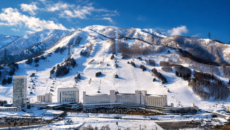 View of Naeba Ski Resort