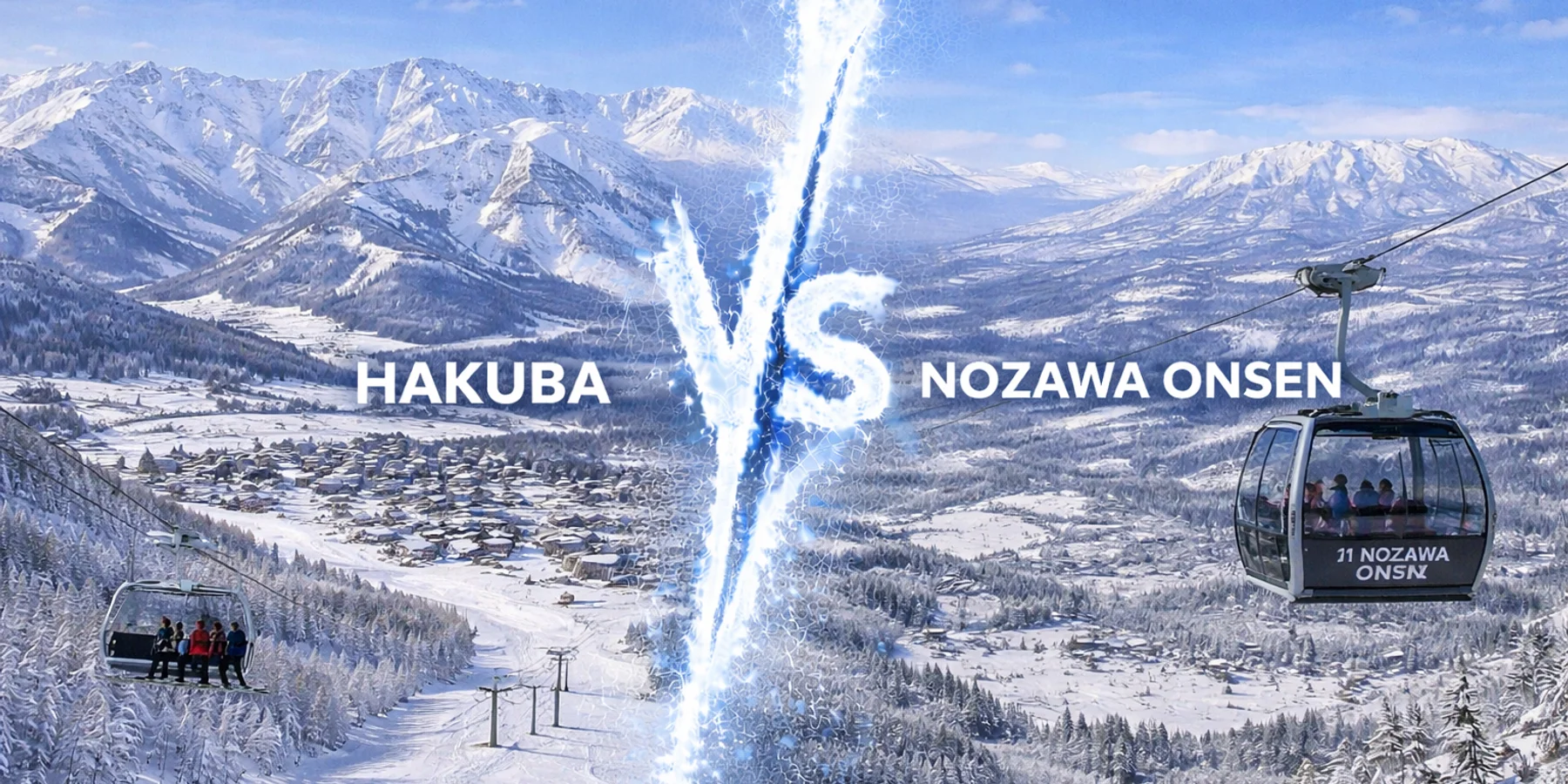 Hakuba vs Nozawa Onsen
