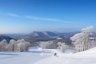 Looking down a glorious groomed run at Tambara Ski Park