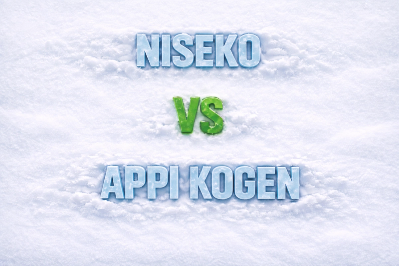 NIseko vs Appi Kogen
