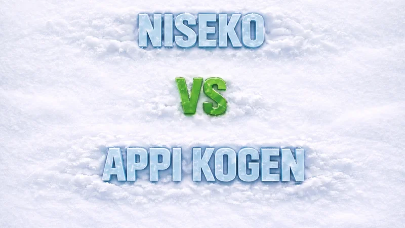 NIseko vs Appi Kogen
