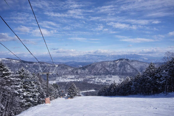 Views from Blanche Takayama Ski Resort
