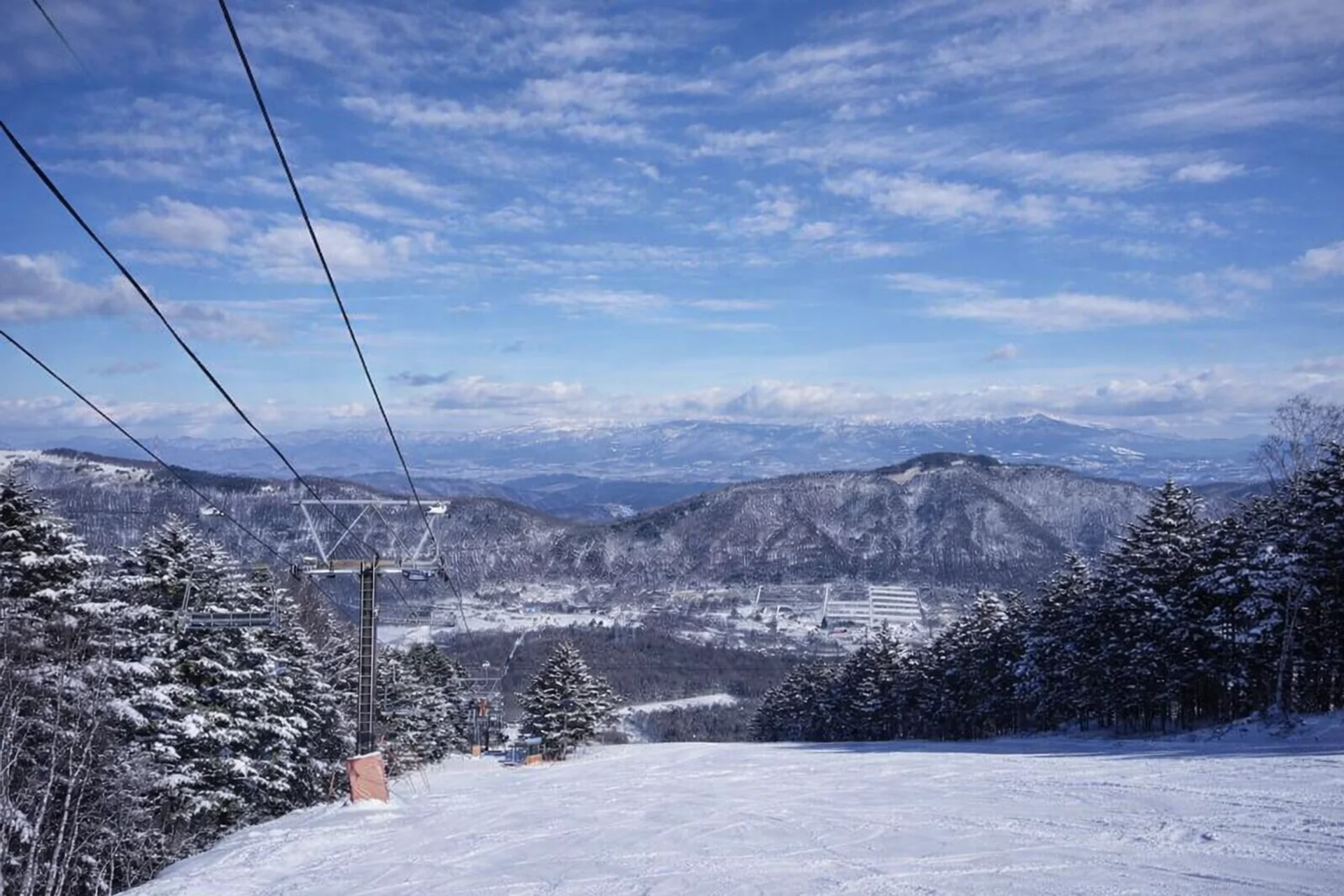 Views from Blanche Takayama Ski Resort
