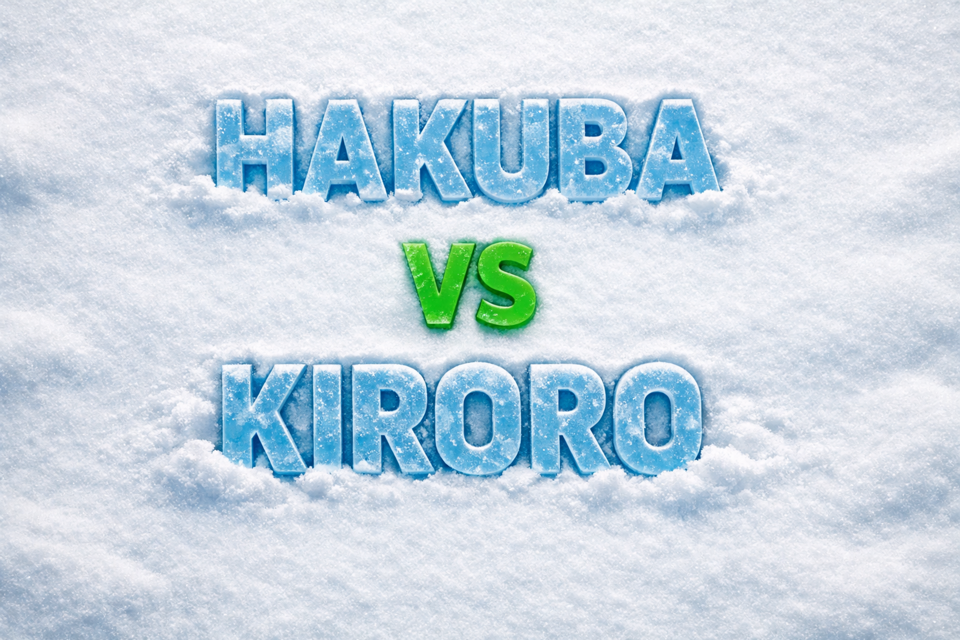 Hakuba vs Kiroro