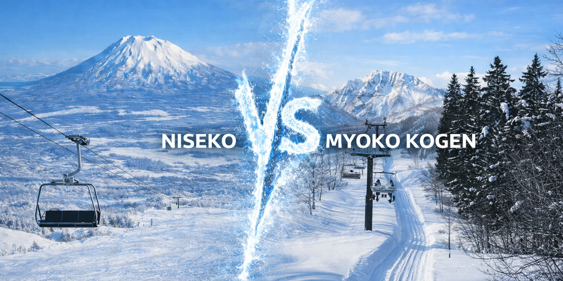 Niseko vs Myoko Kogen