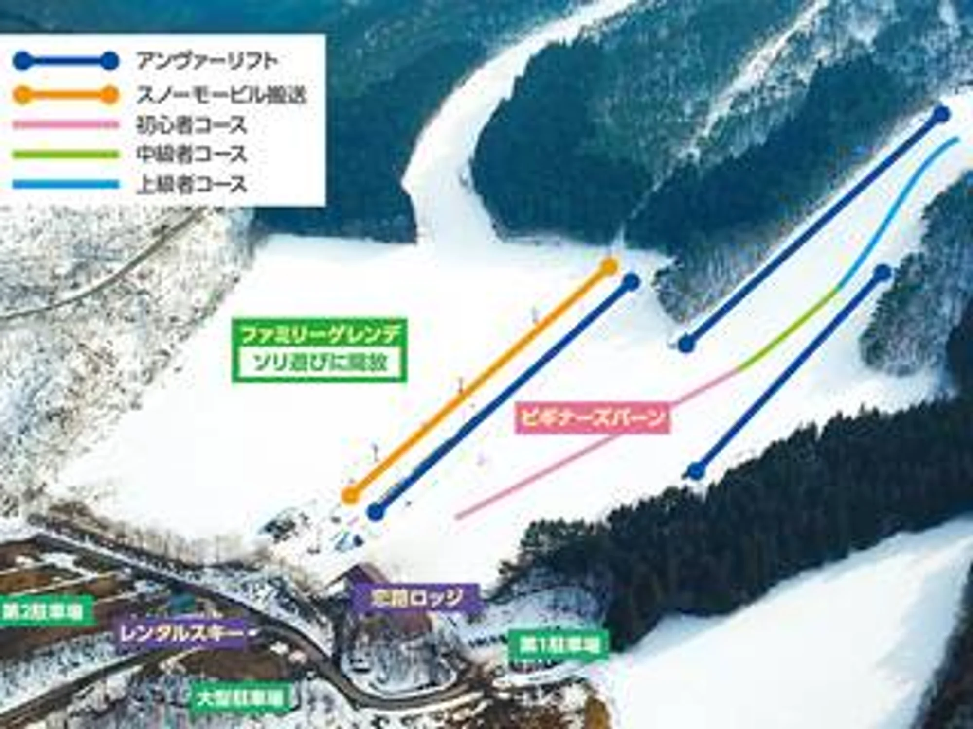 Esashi Shiei Koeji Ski and Trail Map
