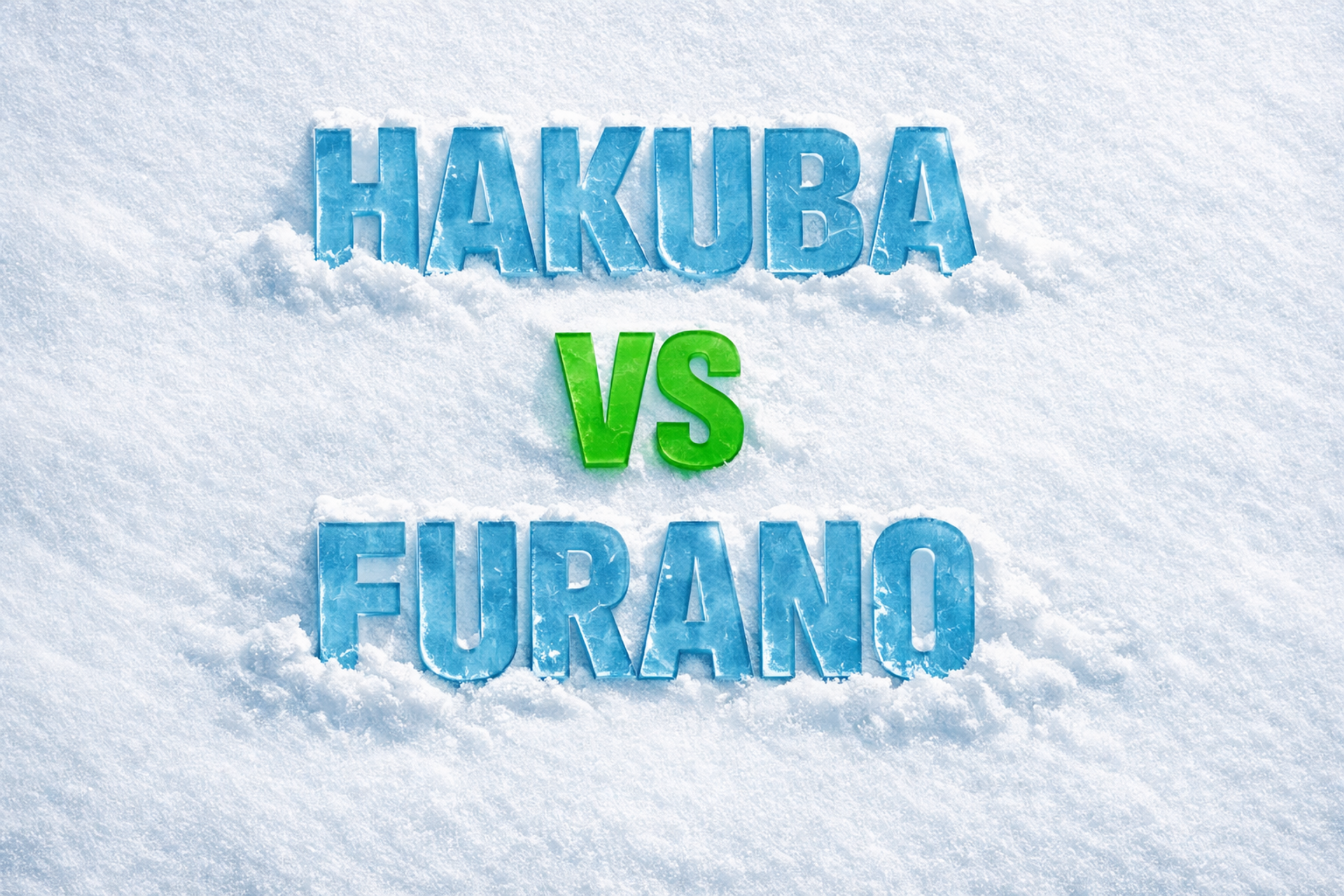 Hakuba vs Furano hero graphic