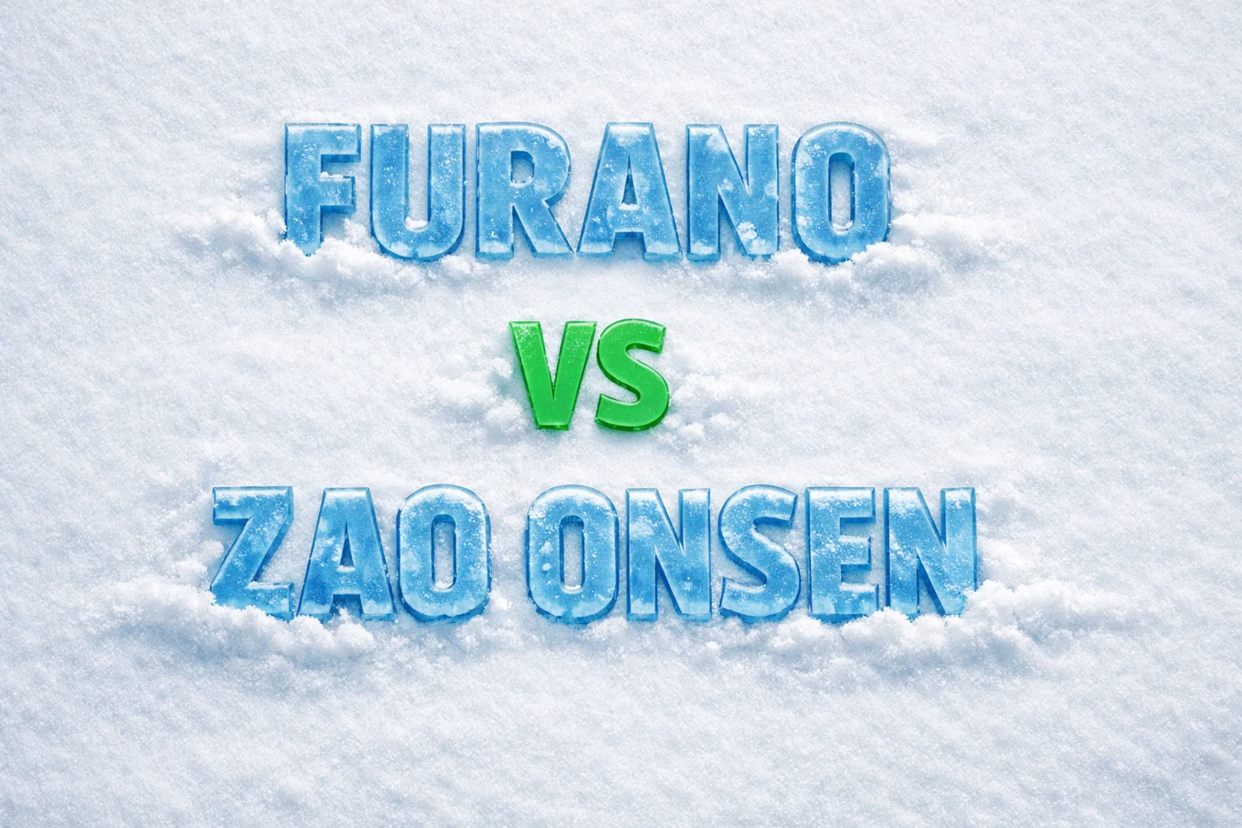 Furano vs Zao Onsen ski resorts