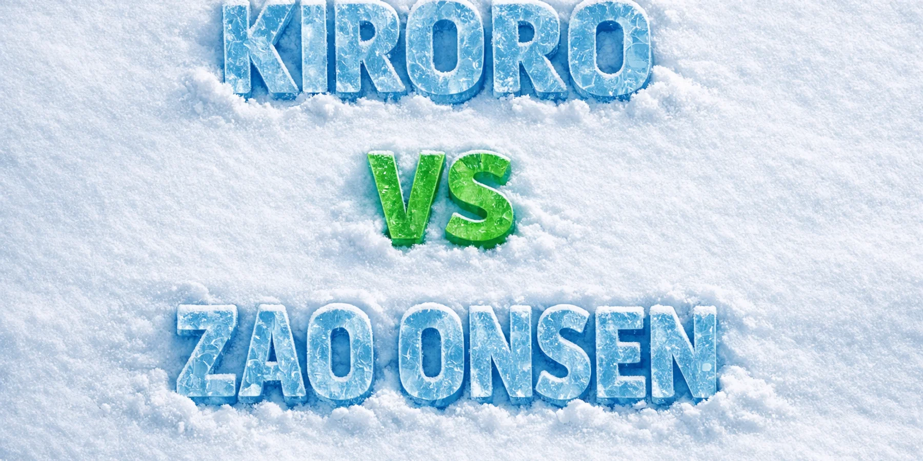Kiroro vs Zao Onsen