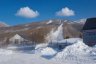 View looking up the slopes at Iwate Kogen Ski Snow Park