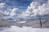 View down a ski run at Shirakaba Kogen Kokusai