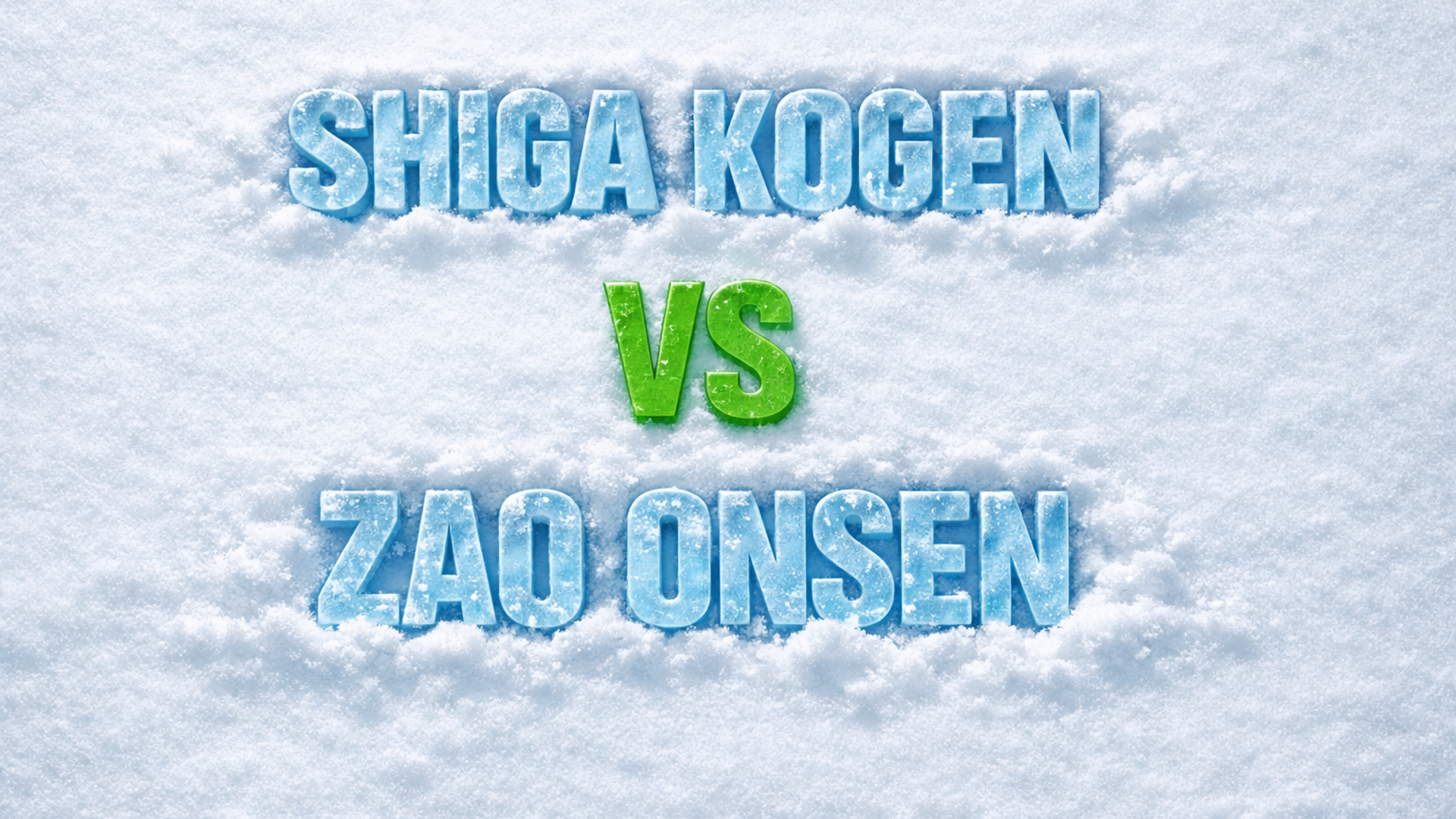 Shiga Kogen vs Zao Onsen ski hero graphic