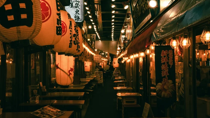 Lovely Izakaya restaurant in Japan