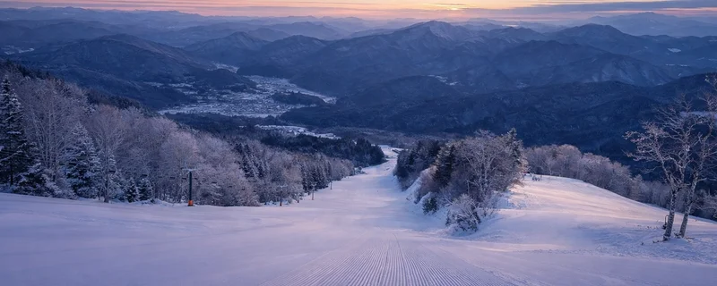 Awesome looking groomer at Star Spur Ryokufu Resort