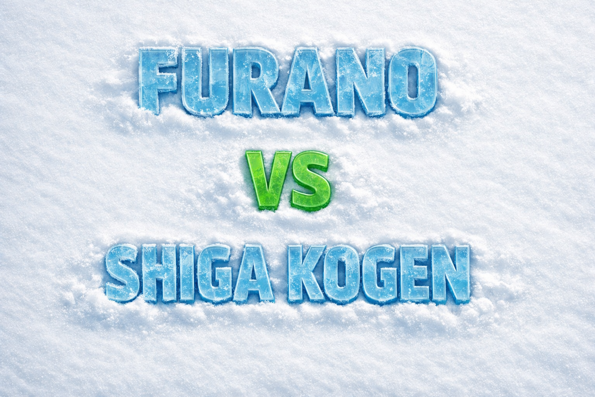 Furano vs Shiga Kogen ski resort comparison