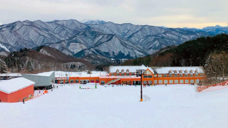 Norn Minakami Ski resort base area