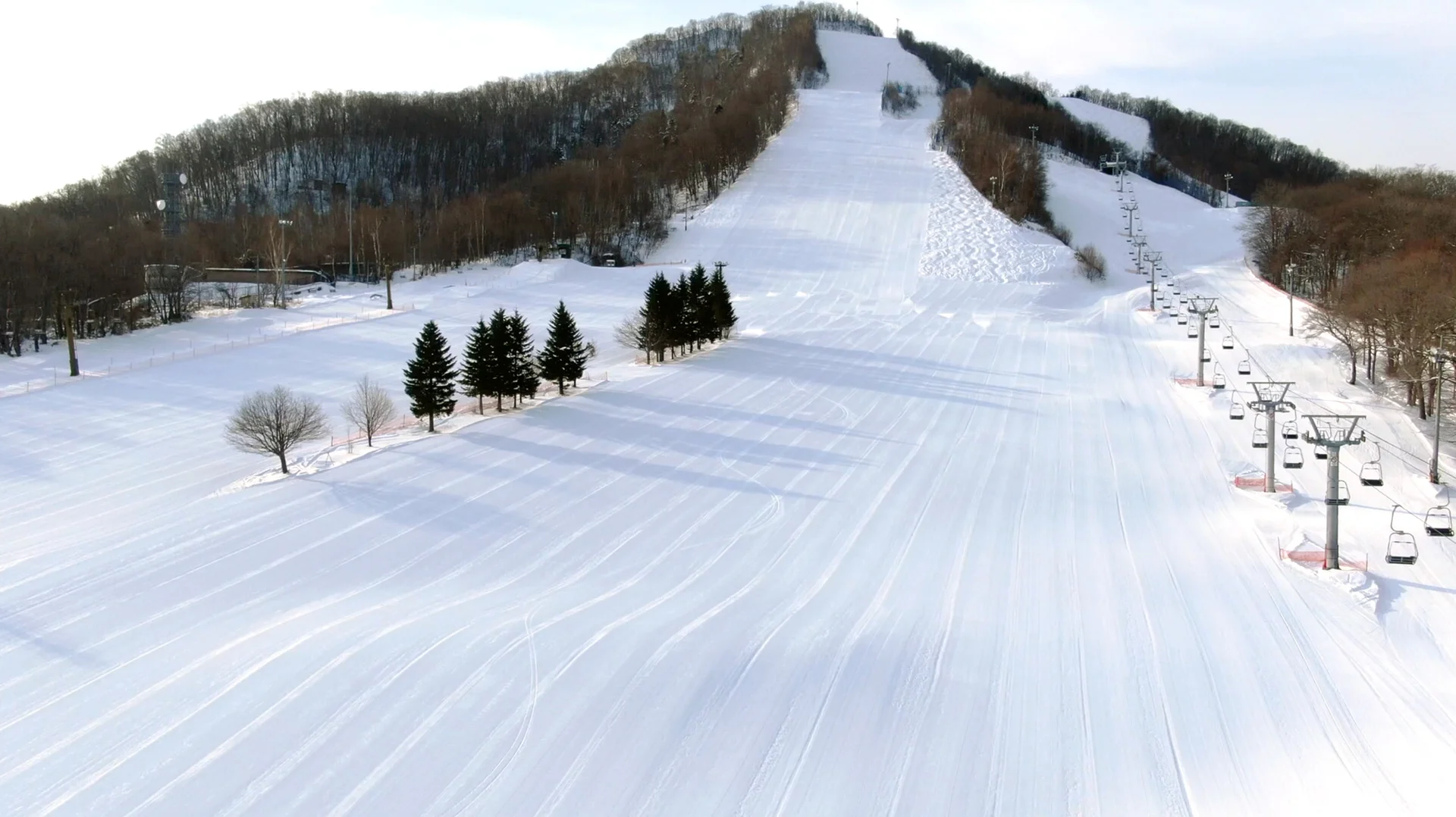 Fu's Snow Area from above