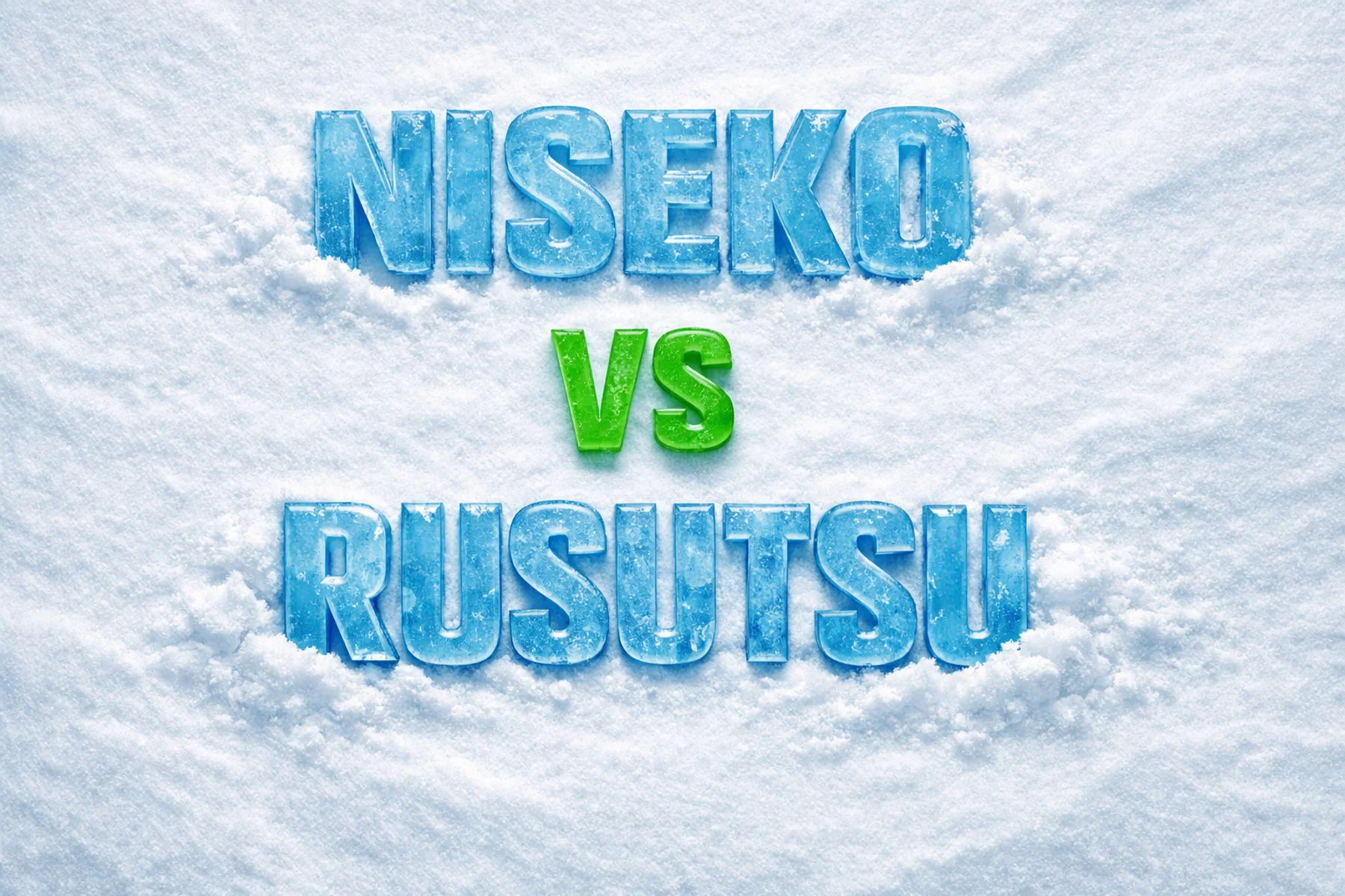 Niseko vs Rusutsu resorts