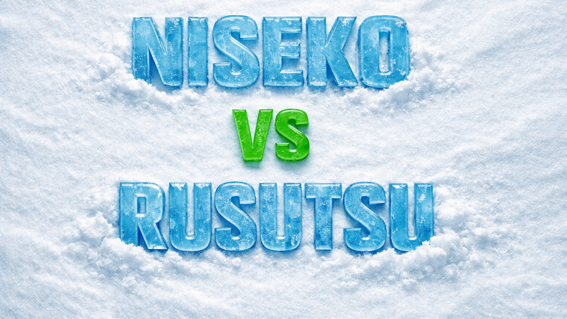 Niseko vs Rusutsu resorts