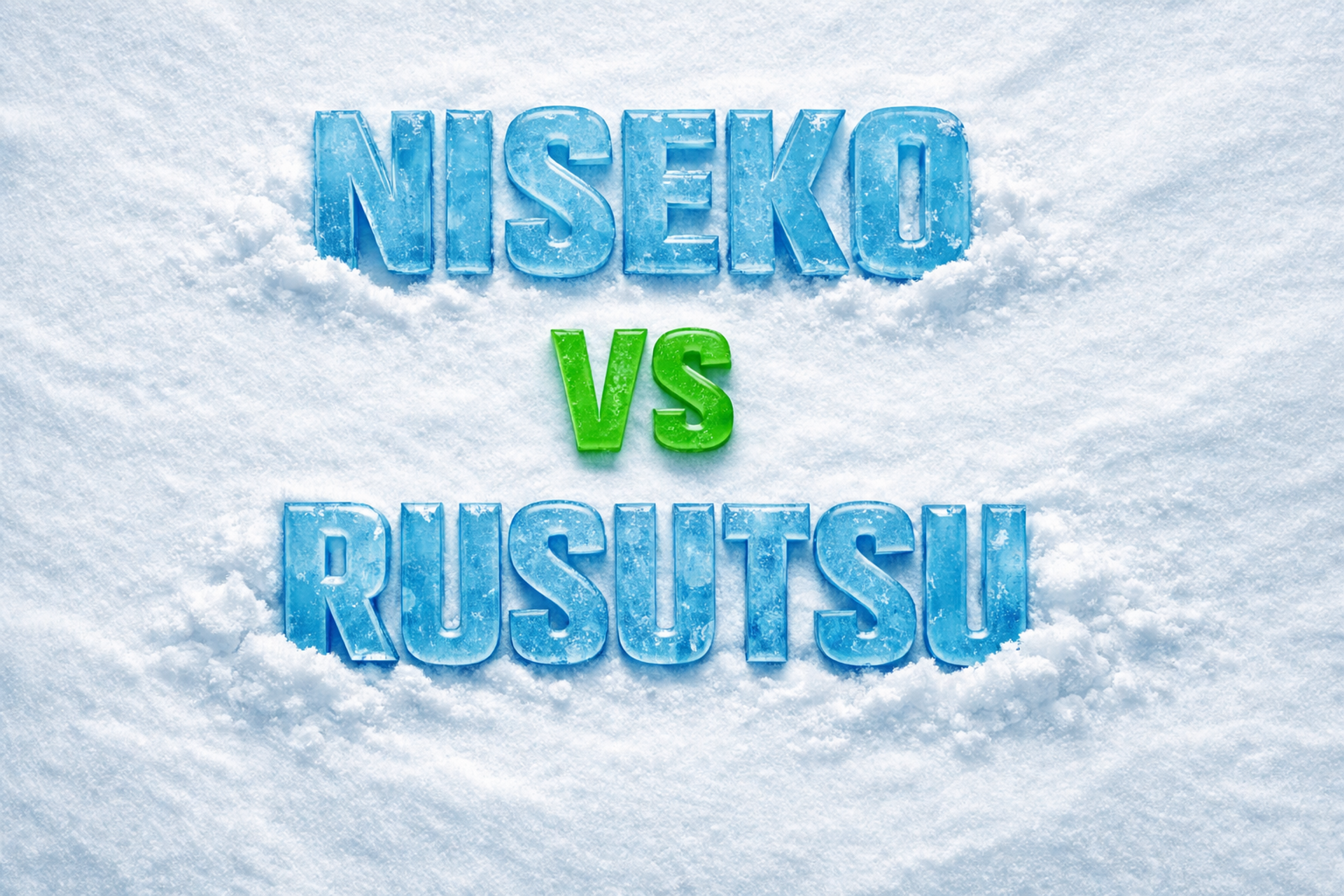 Niseko vs Rusutsu resorts