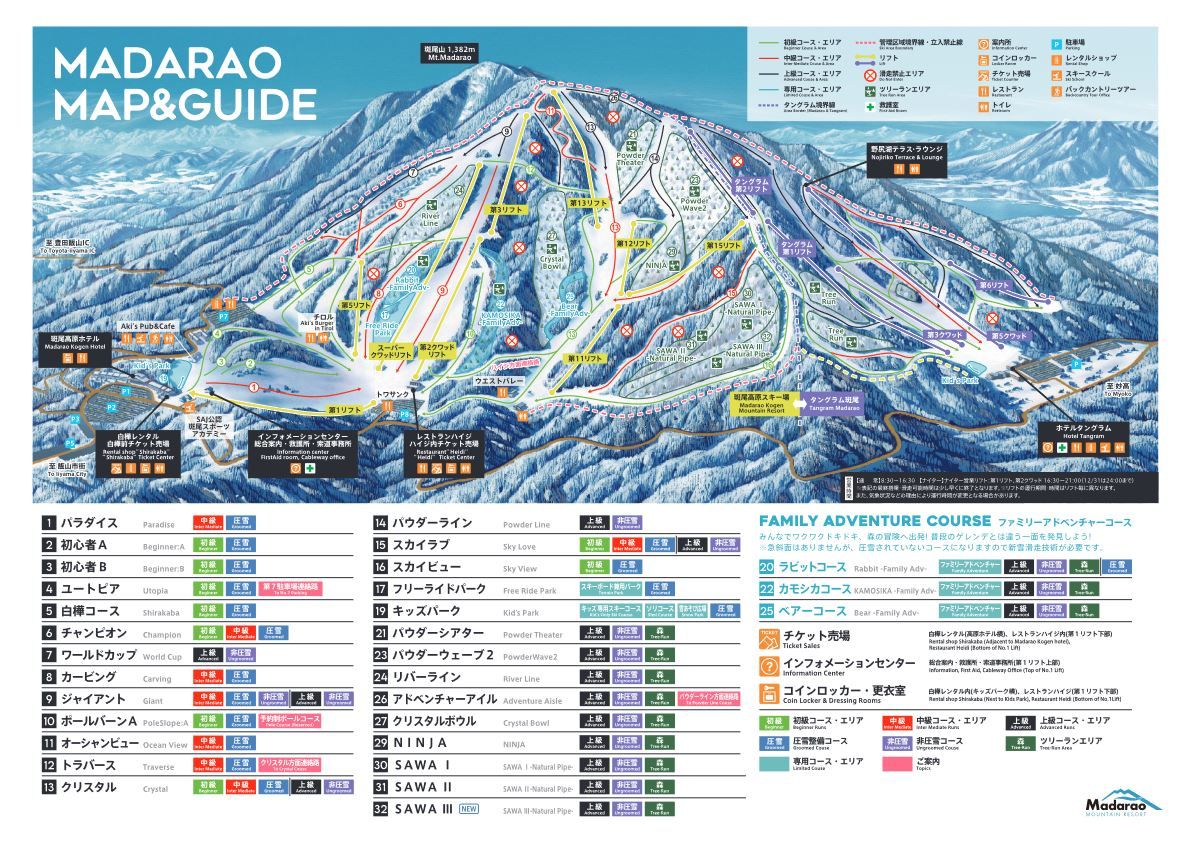 Tree-Run Playground with Real Japow Staying Power