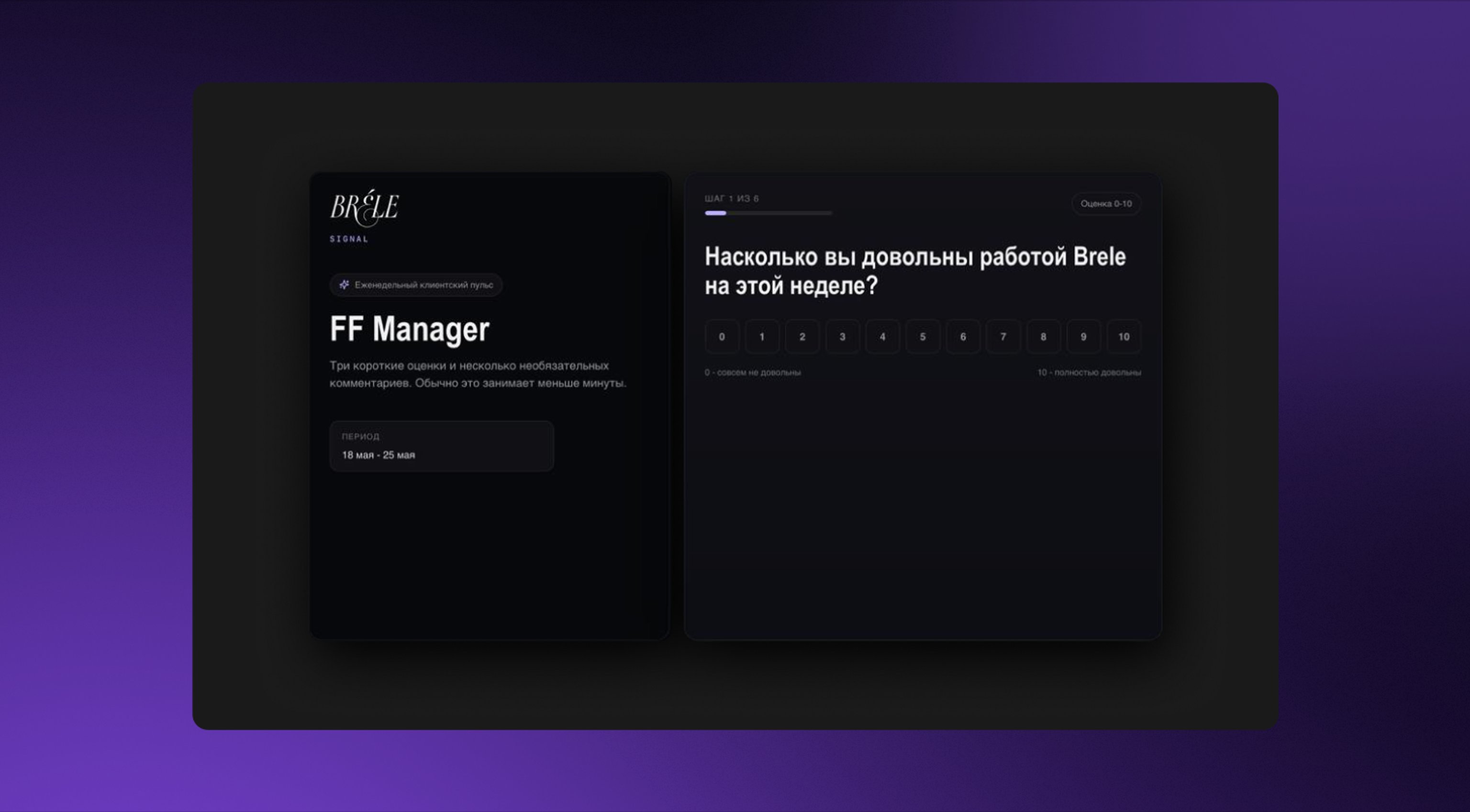 NPS проекта