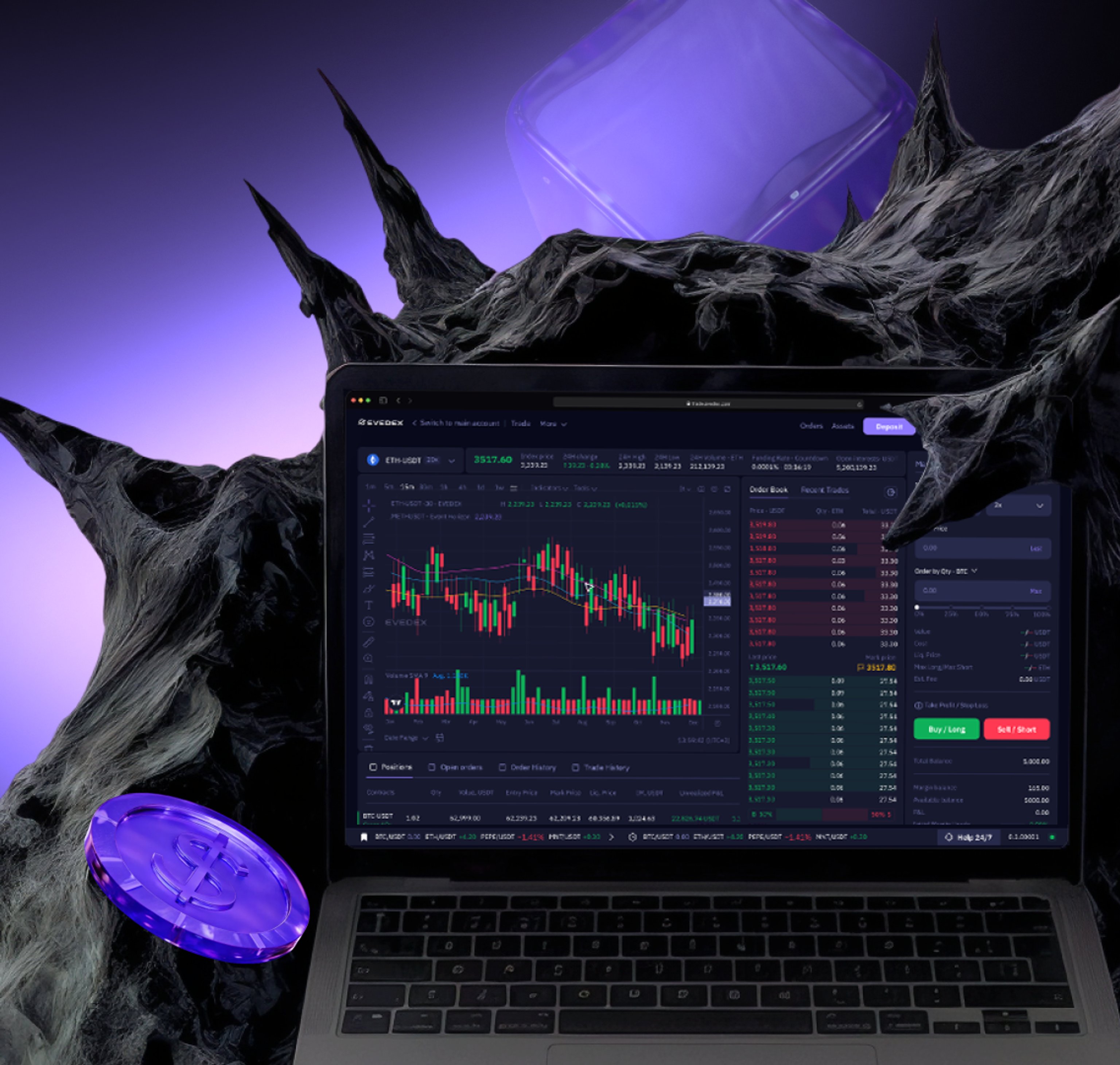 Дизайн сервисов для DEX-биржи