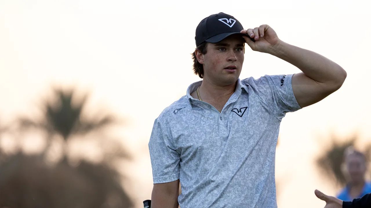 HyFlyers rookie La Sasso embracing life as LIV Golf’s youngest player