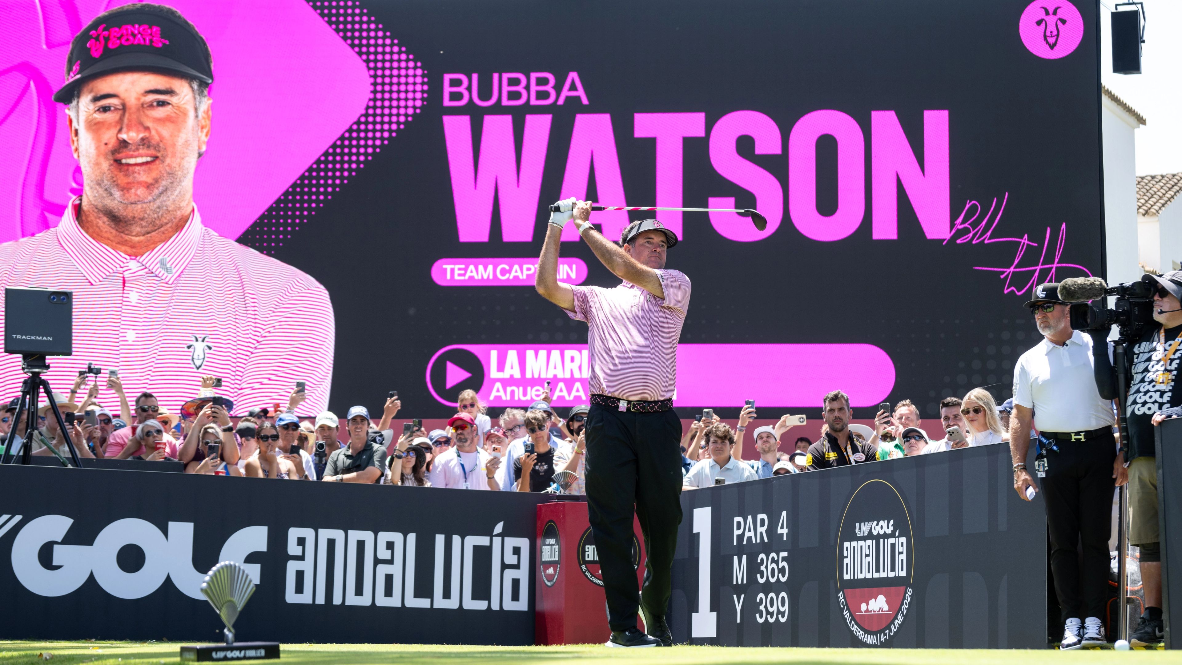 RangeGoats Golf Club captain Watson finishes ninth at LIV Golf Andalucía