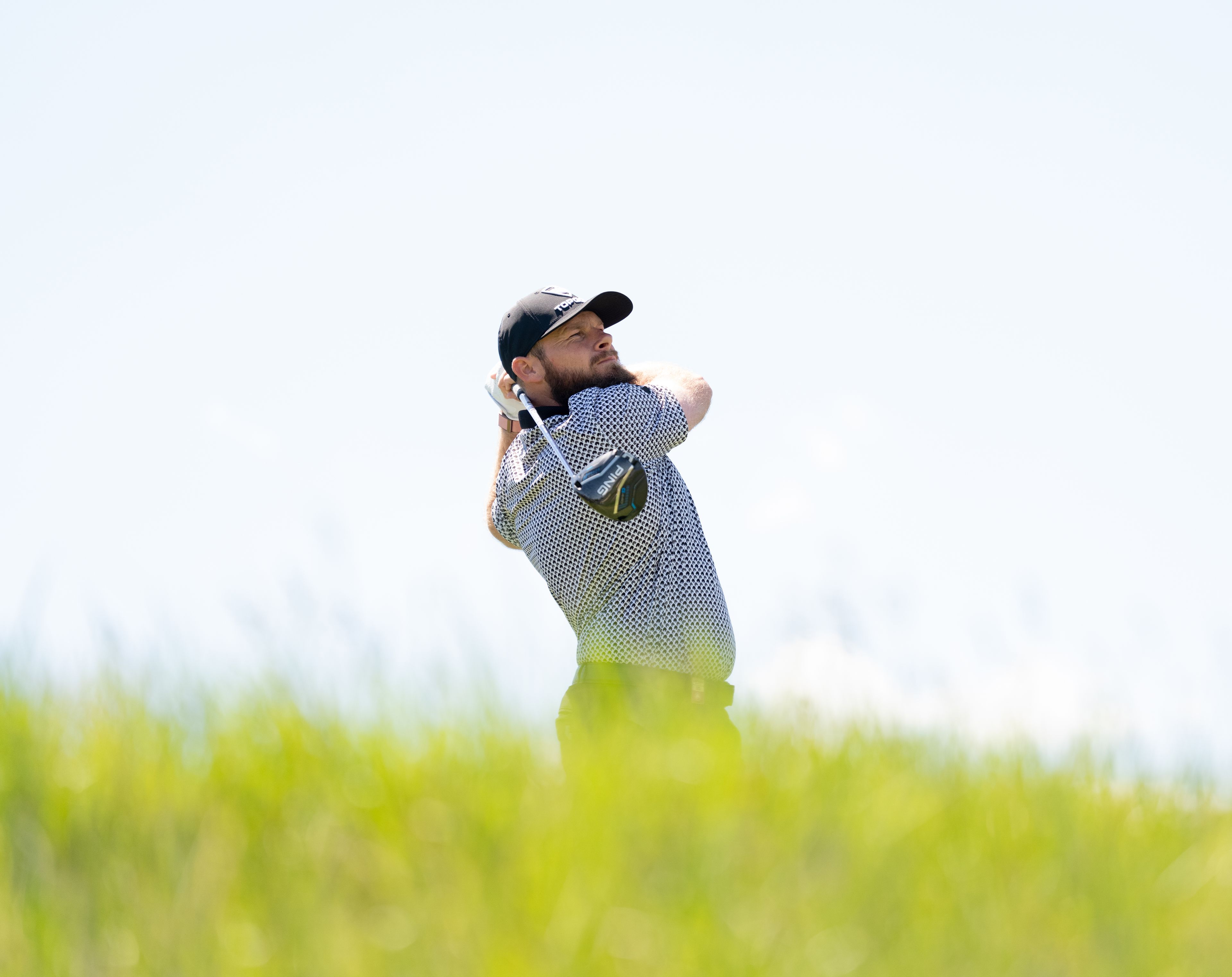 Tyrrell Hatton is playing well this weekend at the Genesis Scottish Open.