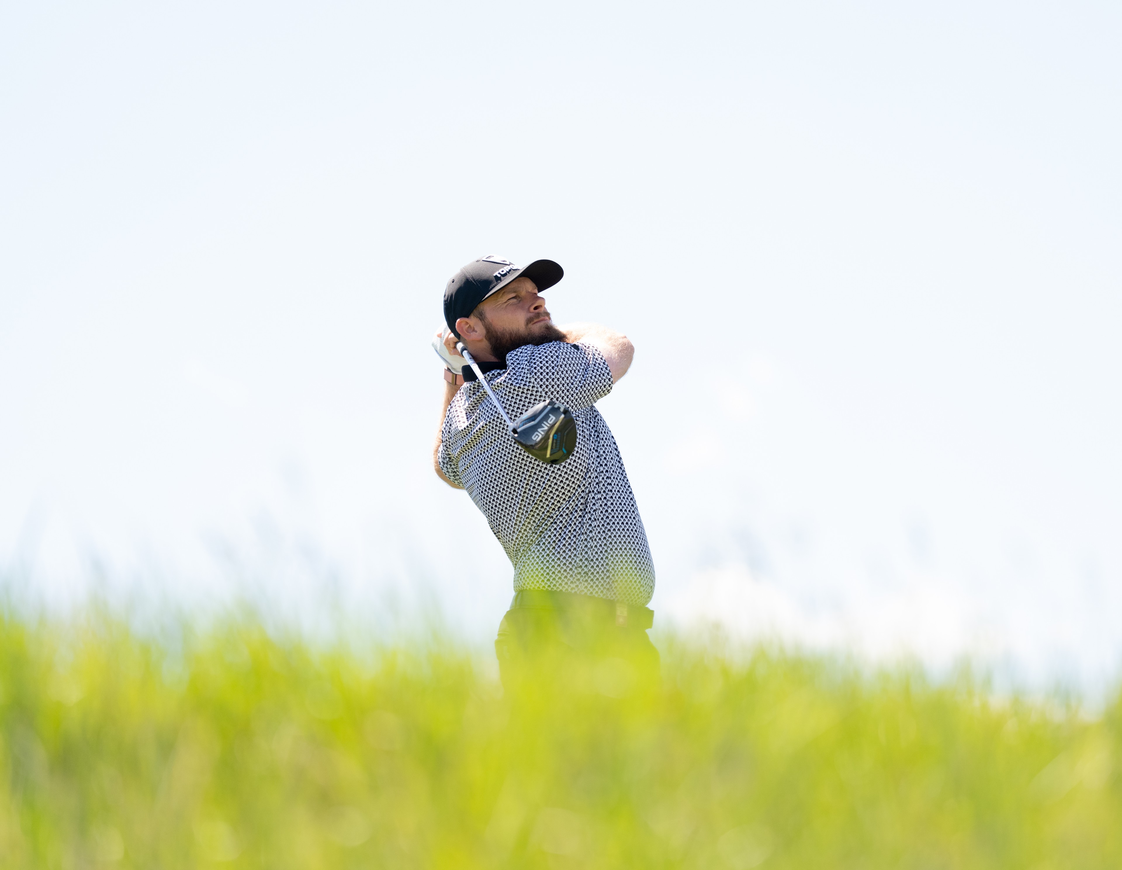 Tyrrell Hatton has been playing well this week in Scotland.