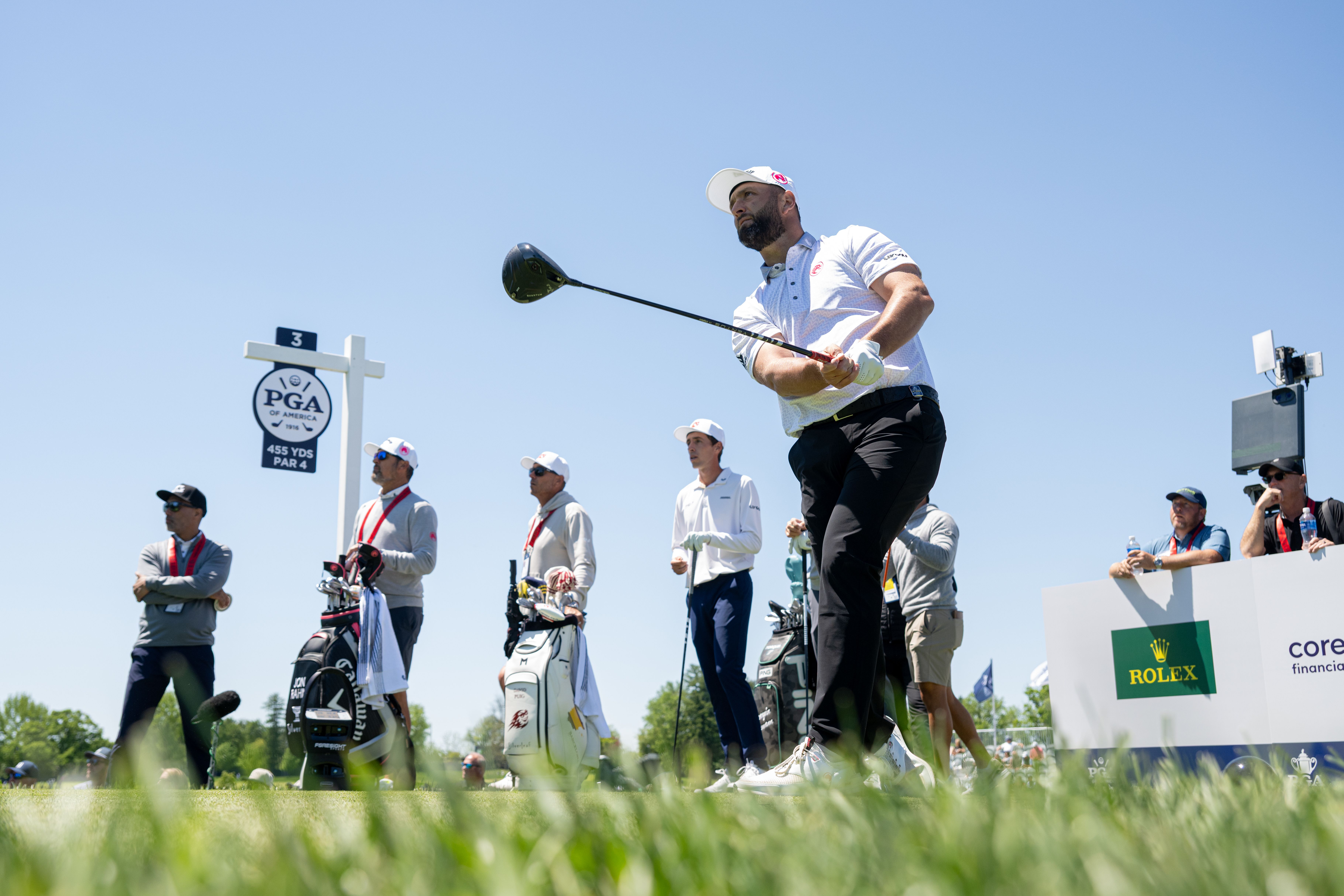 Rahm looks to translate terrific form to PGA Championship