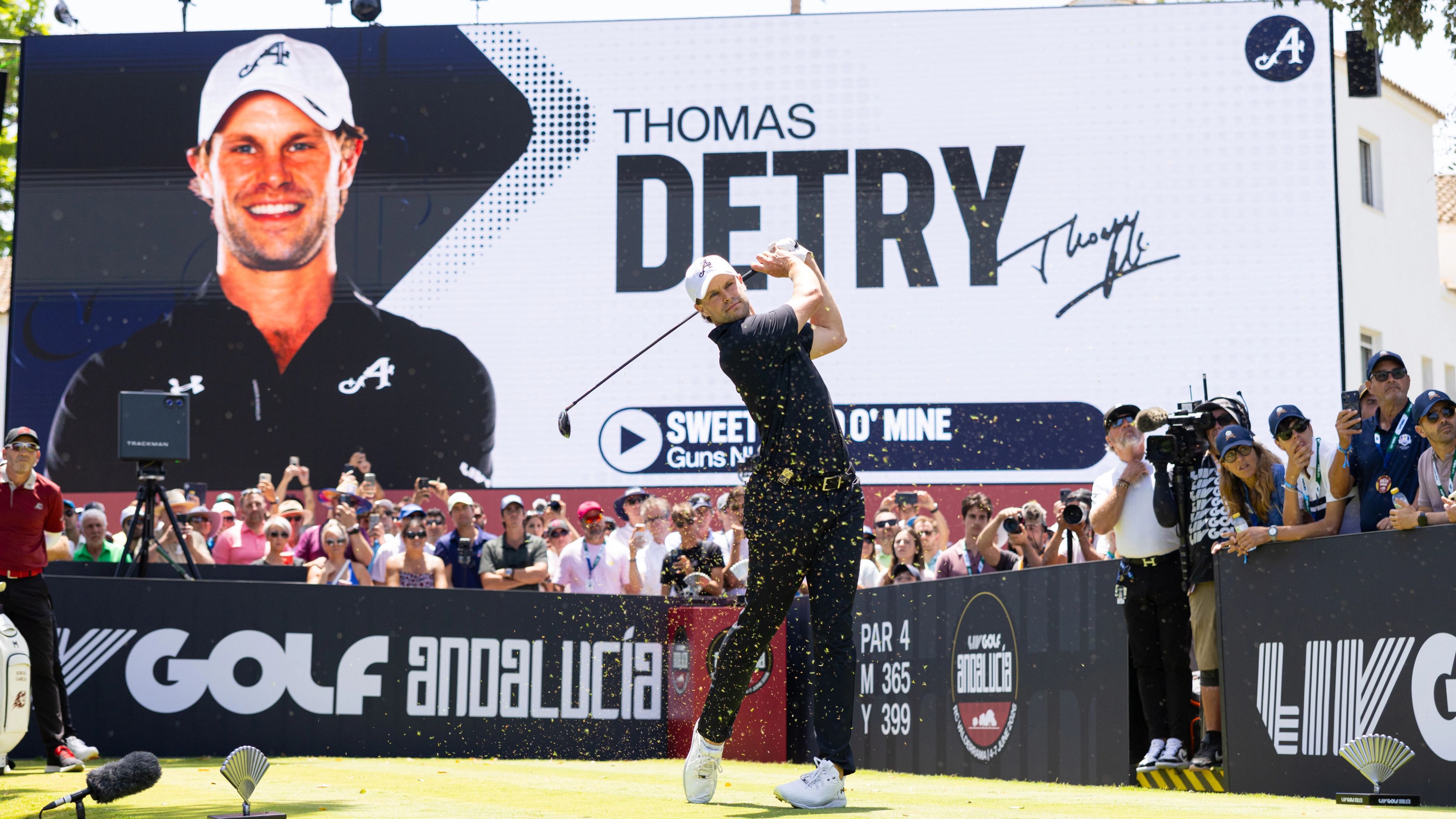 Detry, Johnson lead 4Aces GC to runner-up finish at LIV Golf Andalucía