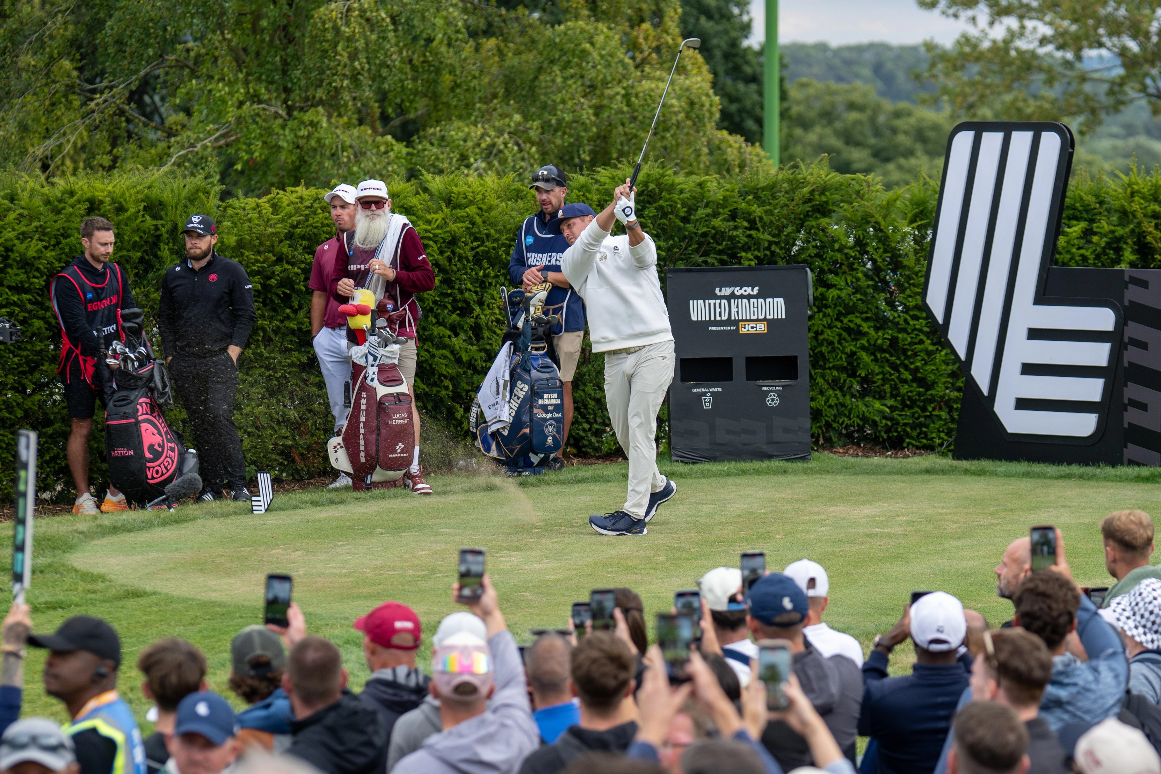 Watch: Best highlights from LIV Golf UK Presented by JCB