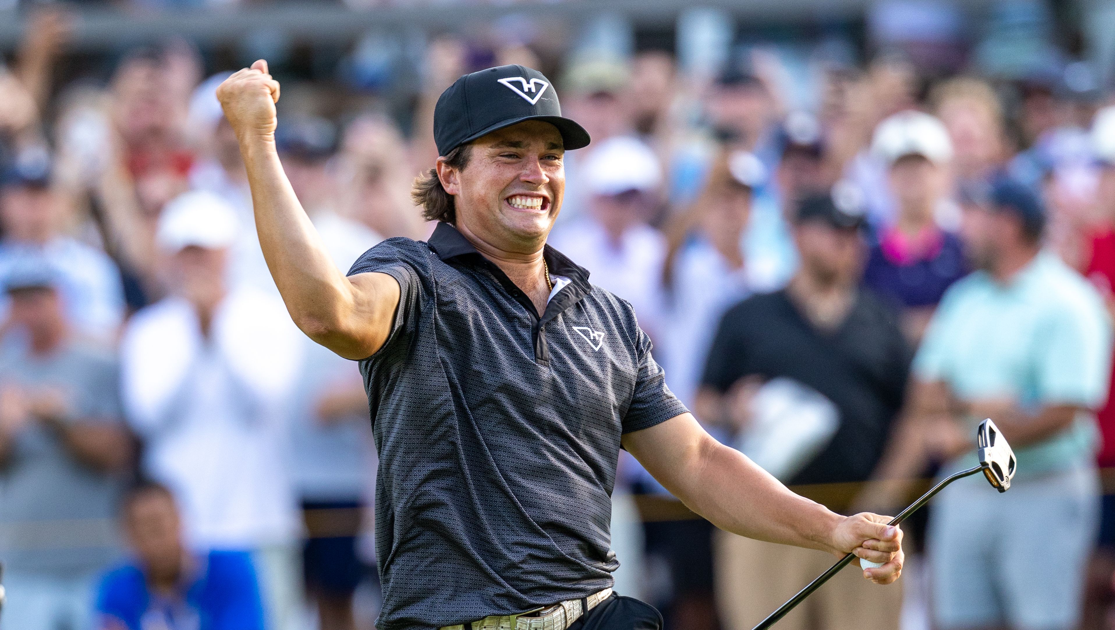 Michael La Sasso Celebrates Win at LIV Golf Indianapolis