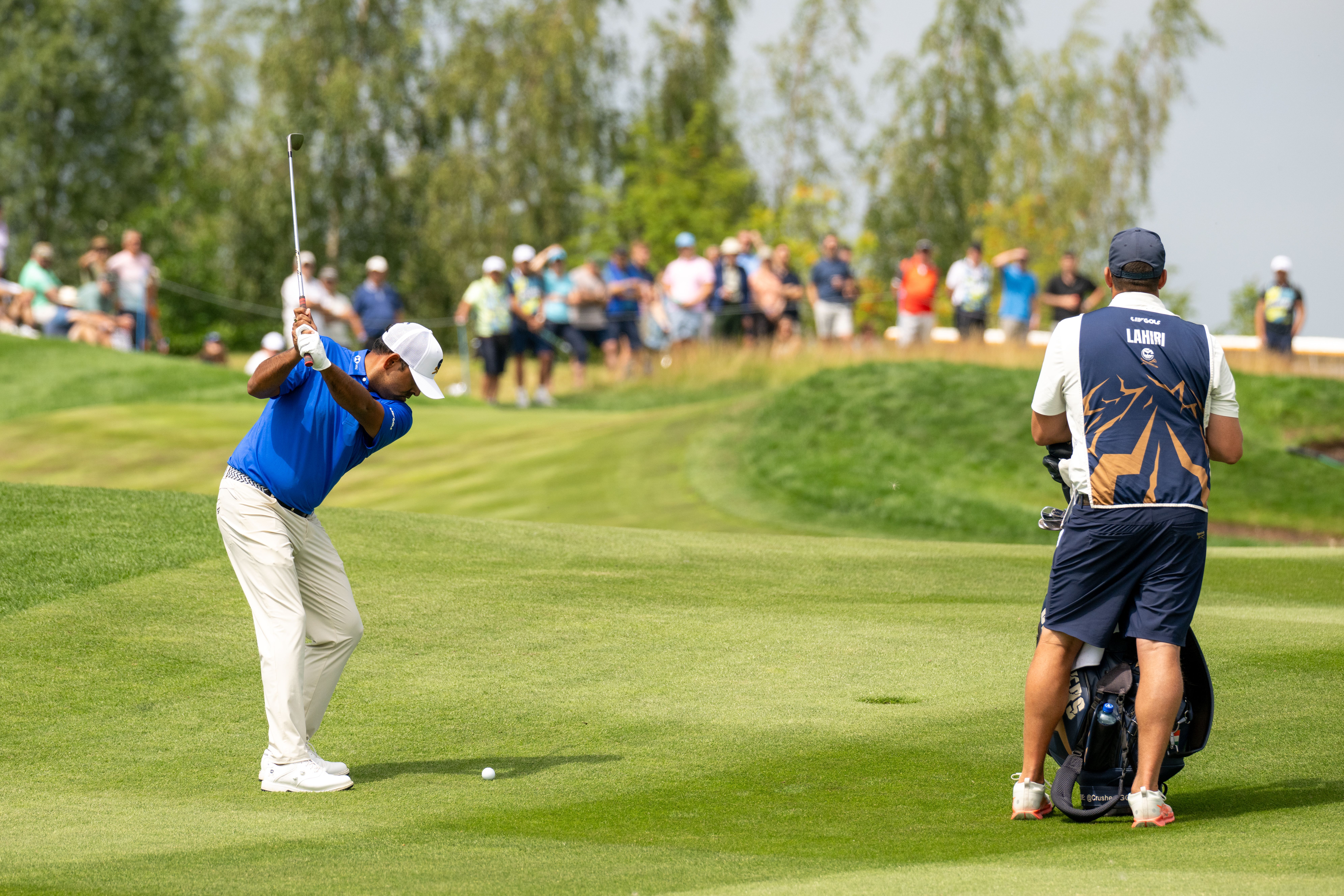 The sixth hole will play as a par 5 this week at JCB Golf & Country Club.