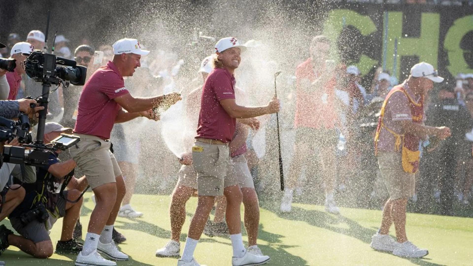 LIV Golf Celebration