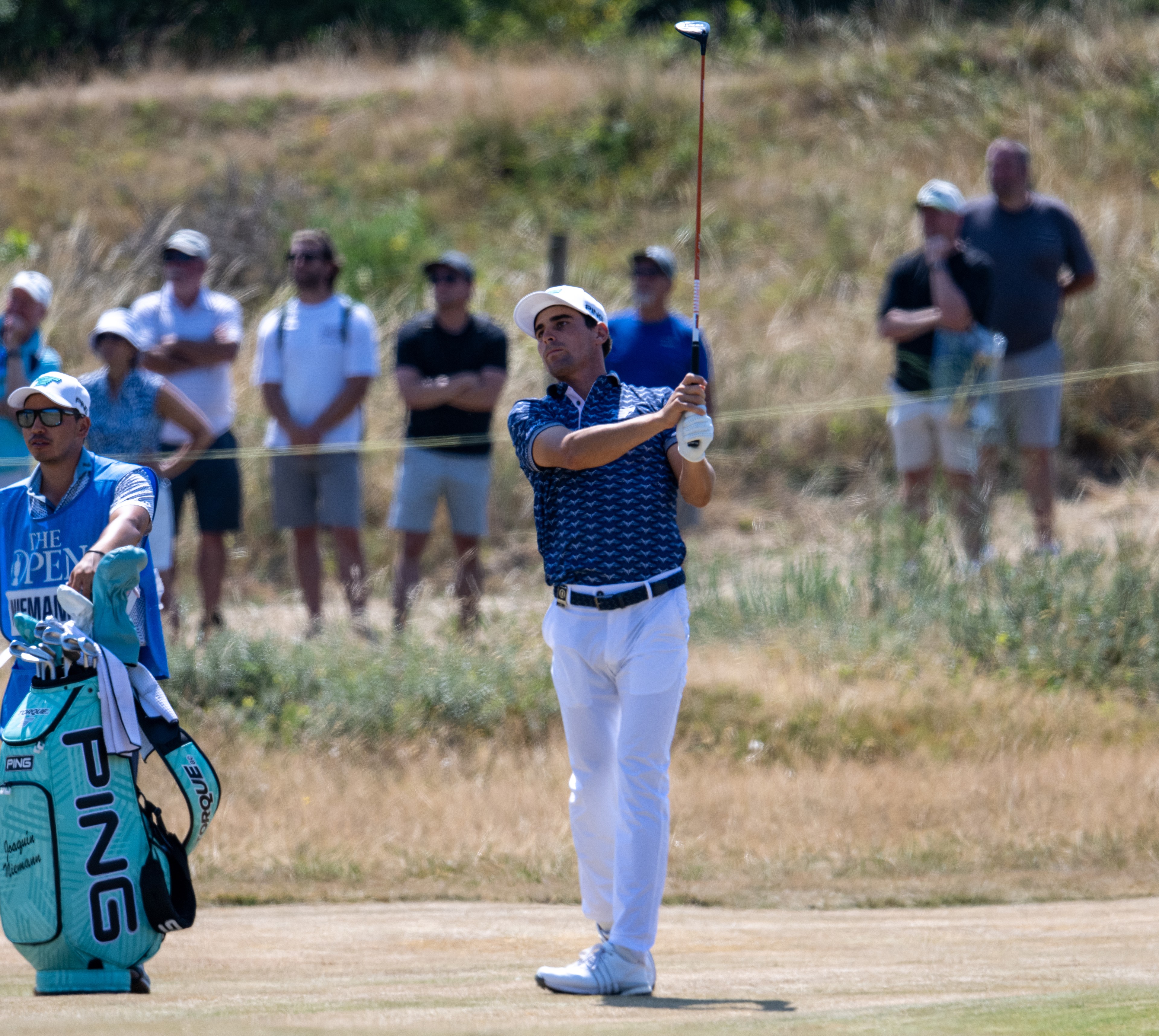 Joaquin Niemann is one to watch this week at The Open.