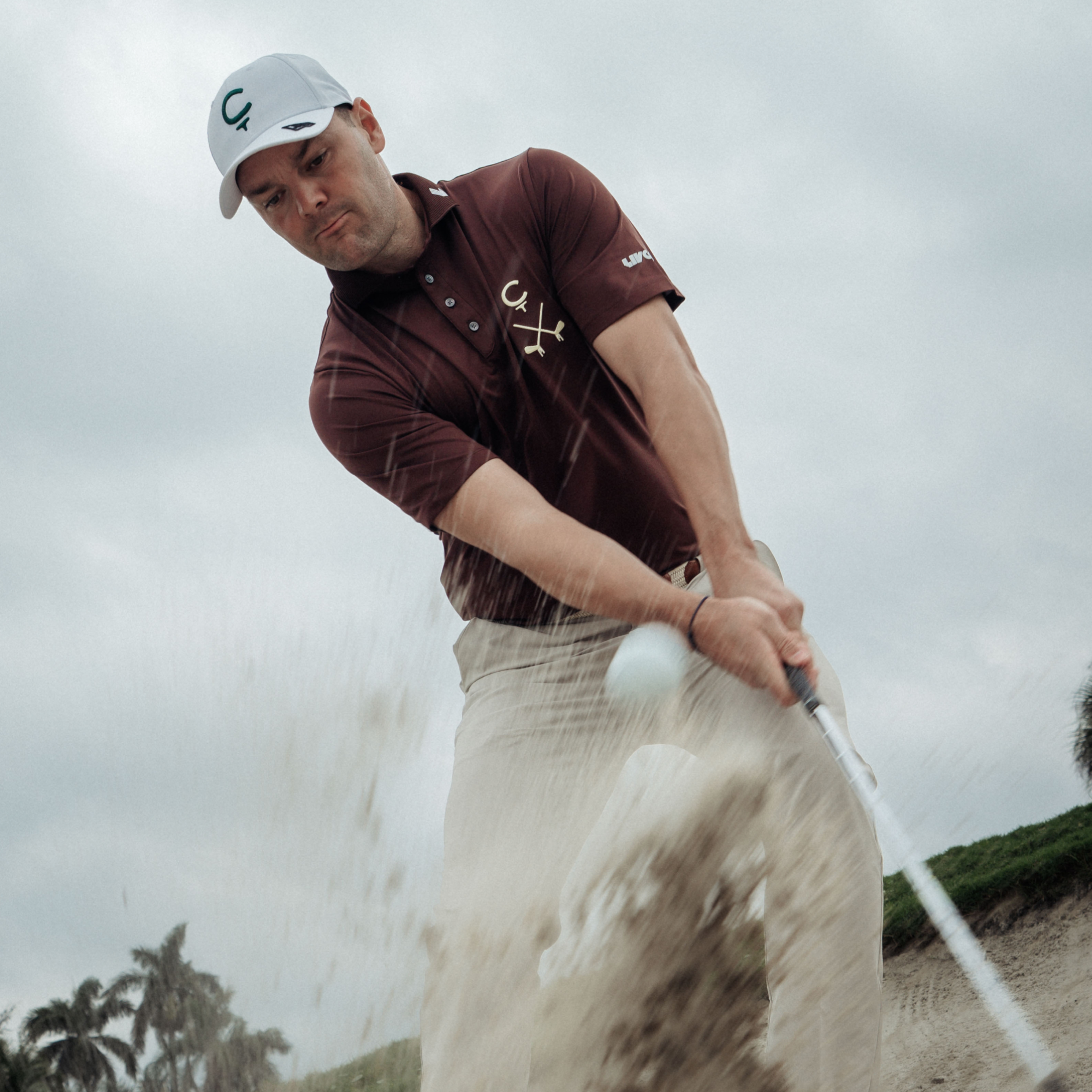 Cleeks Public Athlete Polo – Coffee