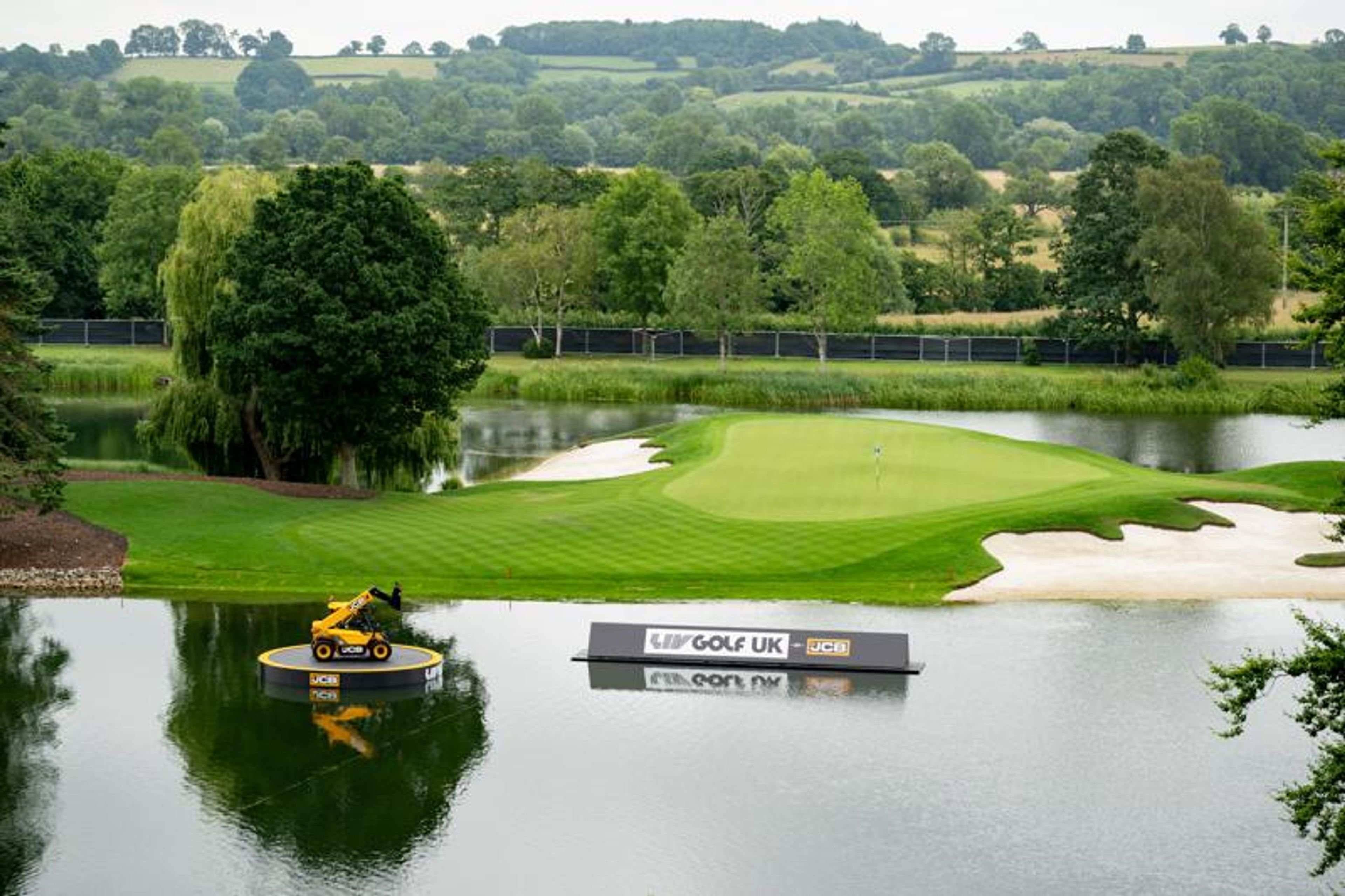 LIV Golf UK JCB Greens
