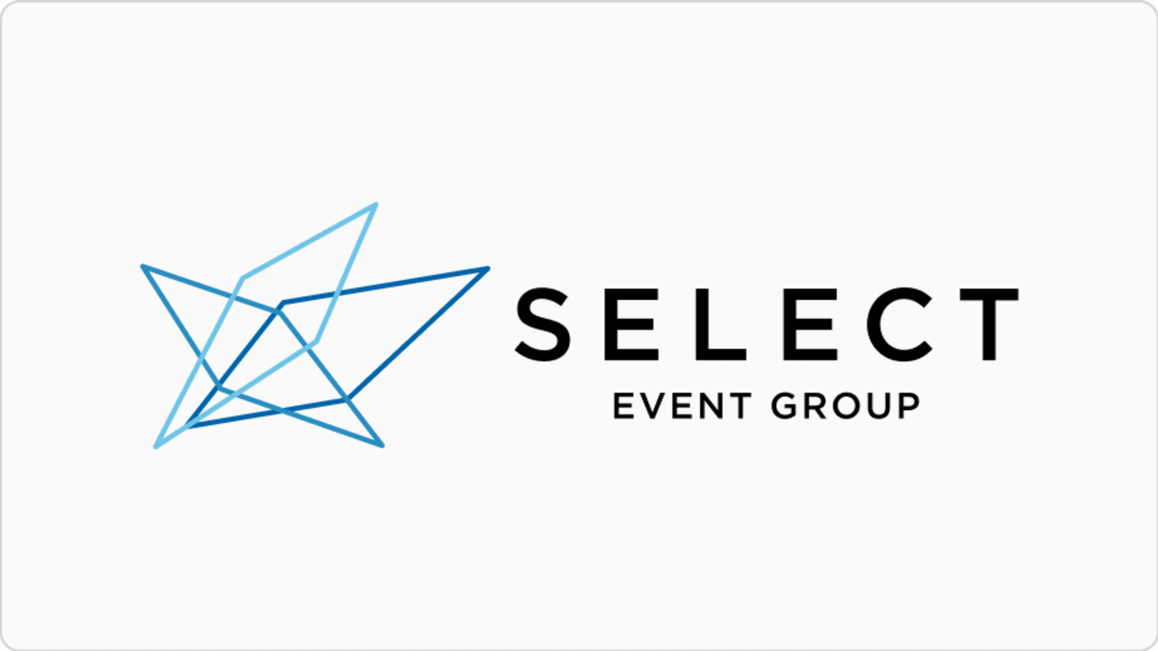 SELECT EVENT GROUP