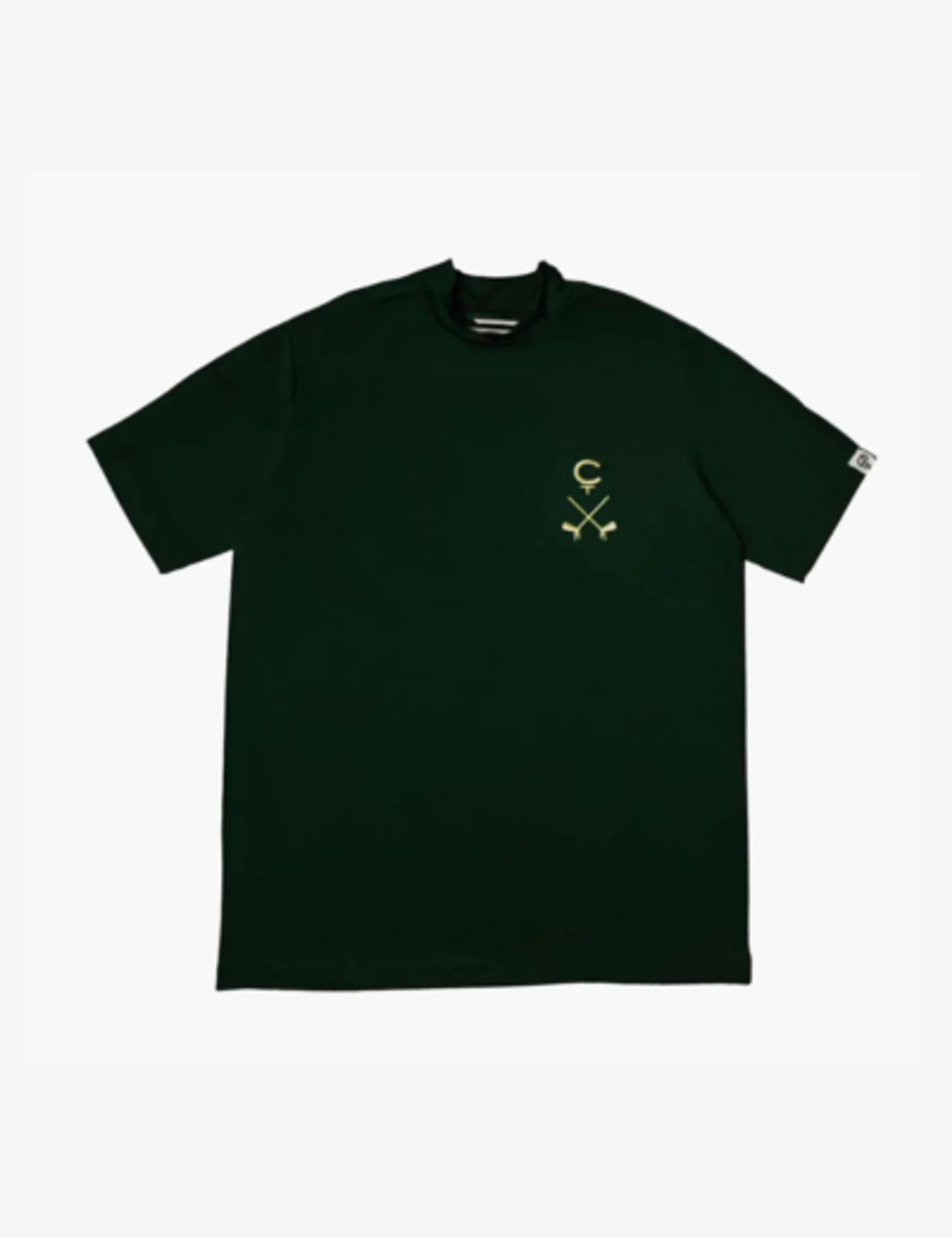 Cleeks Golf Club Public Athlete Mock Neck Polo