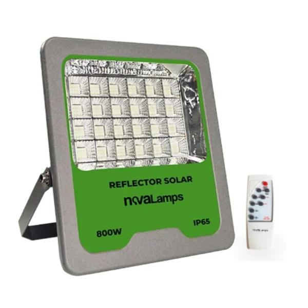 Reflector Solar LED 800W con Panel Separado - NovaLamps