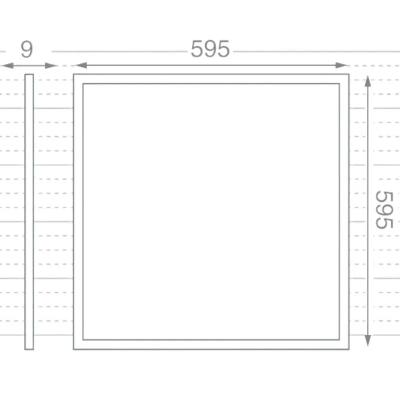 Vista 3 de PANELES  LED CUADRADO 48W