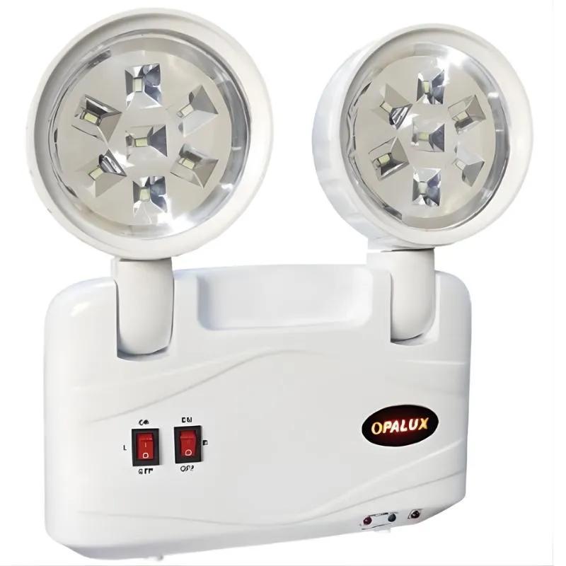 LUZ DE EMERGENCIA OPALUX 8HRS 9101 LED