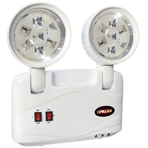 LUZ DE EMERGENCIA OPALUX 8HRS 9101 LED