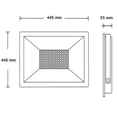 Vista 2 de REFLECTOR LED 400W 
