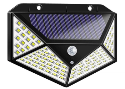 APLIQUE SOLAR HEXAGONAL 25W/40W