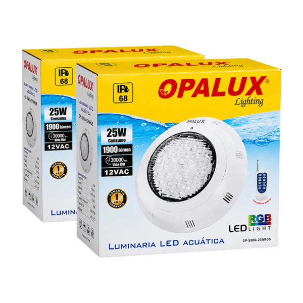 LUMINARIA LED ACUÁTICA RGB 25W IP68